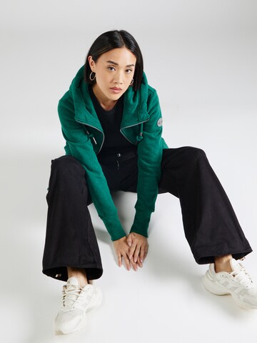 Ragwear Zip-Up Hoodie 'Neska' in Green