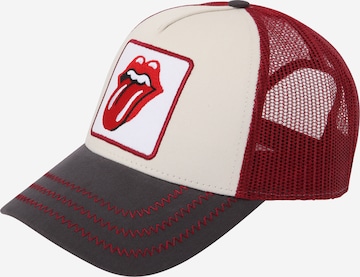 Casquette 'Rolling Stones' AMPLIFIED en gris : devant