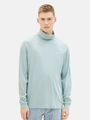 TOM TAILOR DENIM Shirt in Blauw: voorkant