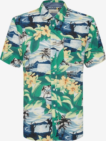 Camicia di BLEND in verde: frontale