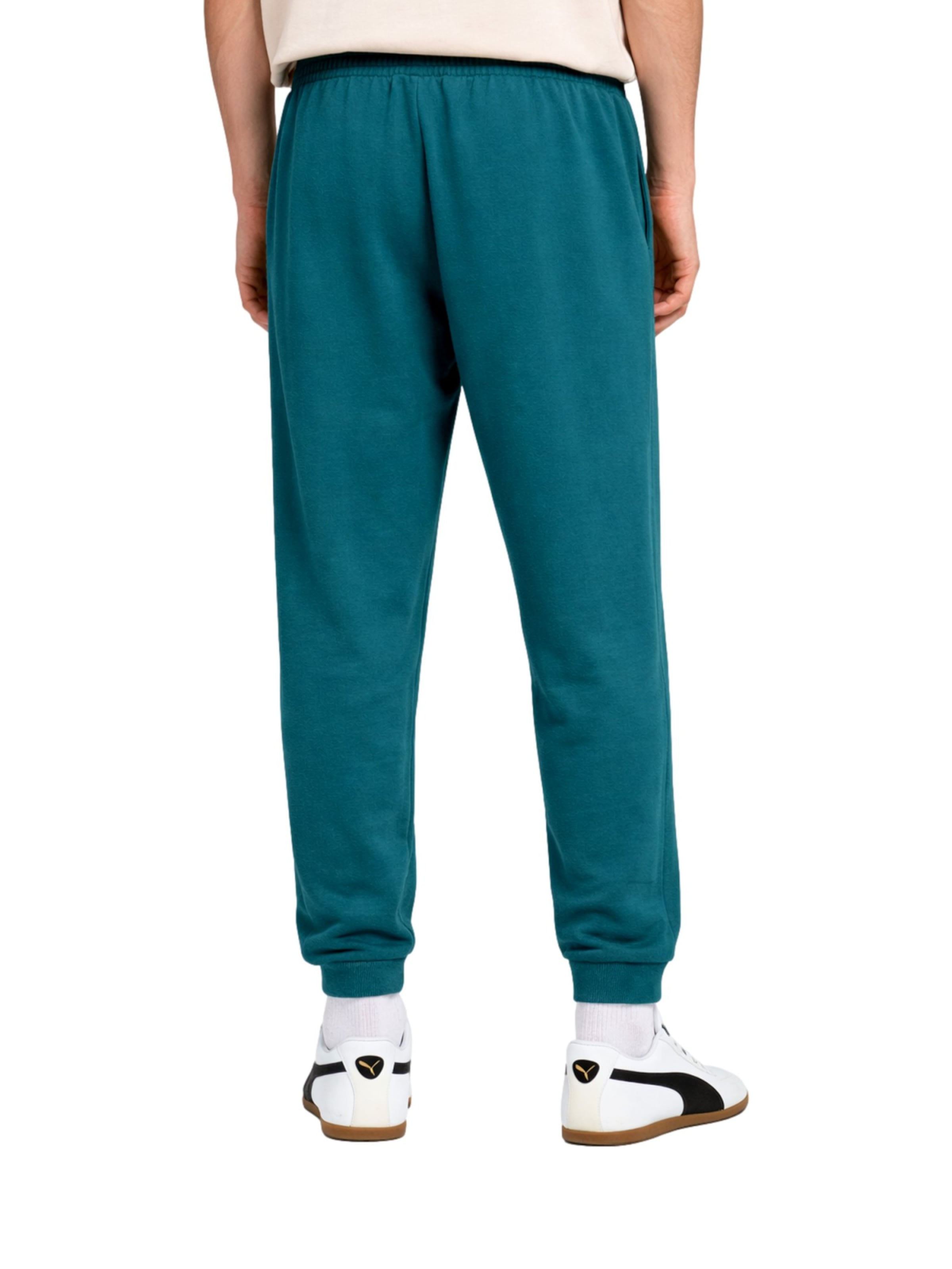 PUMA Tapered Trousers 'ESS ELEVATED' in Green