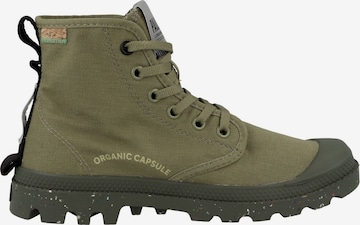 Palladium Lace-Up Boots ' Metro ' in Green