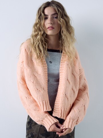 Next Knit cardigan in Pink: front