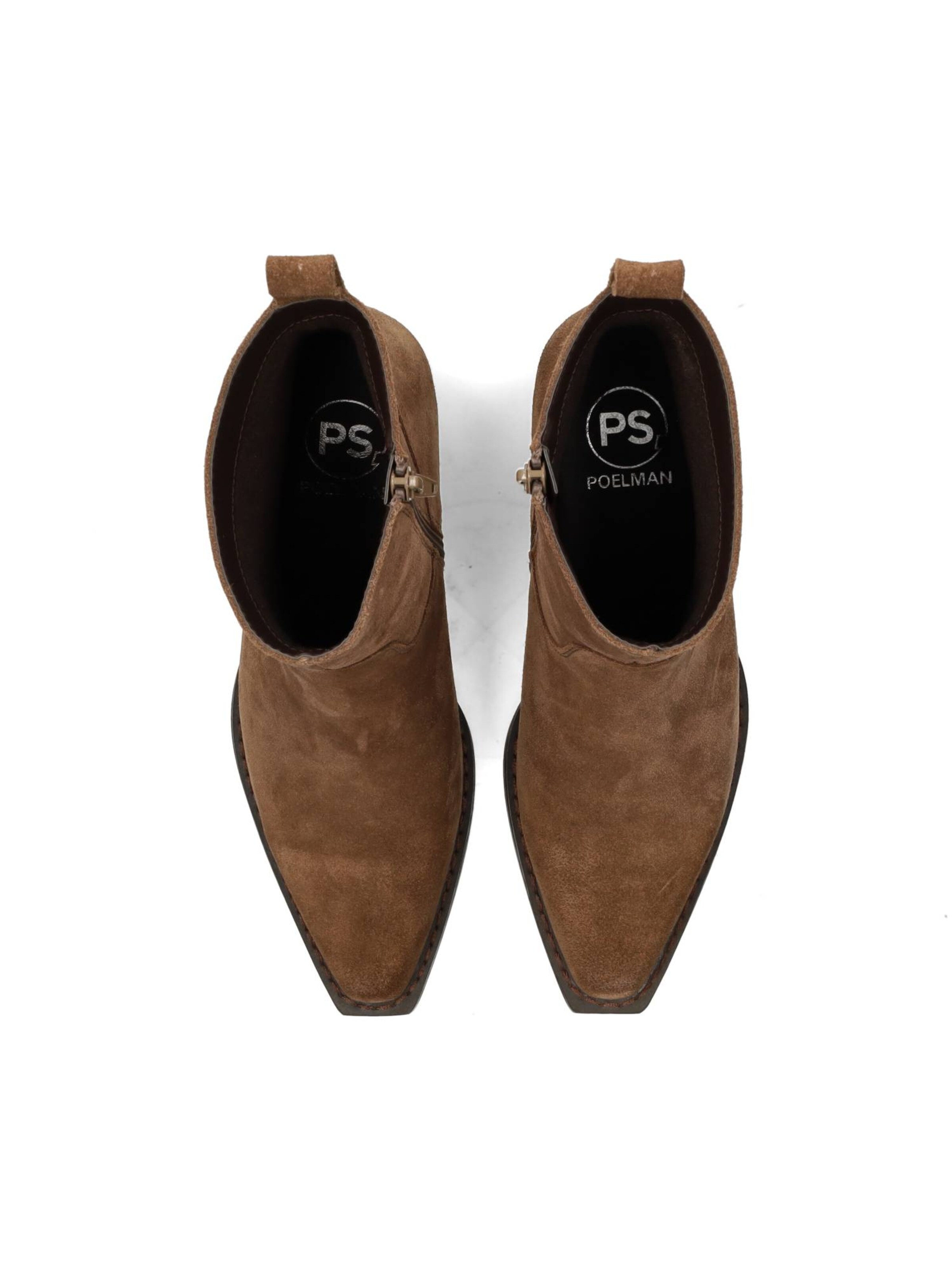 Bottines 'DANA' PS Poelman en marron