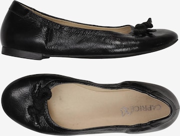 CAPRICE Ballerina 38 in Schwarz: Vorderseite