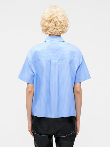 Camicia da donna 'PCMELIA' di PIECES in blu