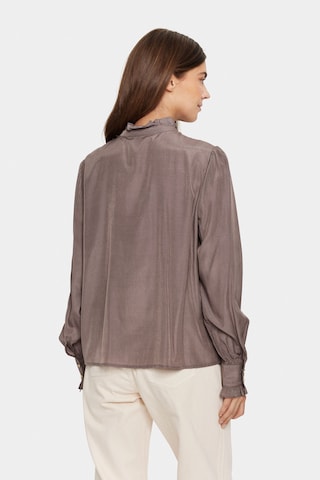SAINT TROPEZ Blouse 'Felina' in Grijs