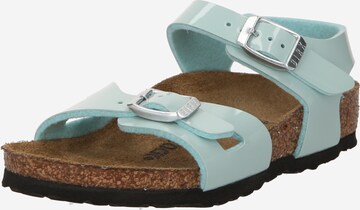 Chaussures ouvertes 'Rio' BIRKENSTOCK en vert : devant