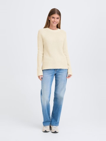 Pull-over ' OXFKANNA ' Oxmo en beige