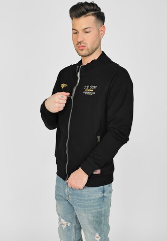 TOP GUN Between-season jacket ' ' in Black