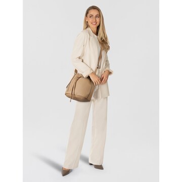 TOM TAILOR Crossbody bag 'Analisa' in Brown: front