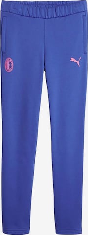 PUMA Slimfit Sportbroek 'Acm' in Blauw: voorkant