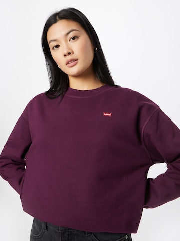LEVI'S ® Sweatshirt 'Standard Crew' in Purple