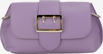 Usha Crossbody Bag in Purple: front