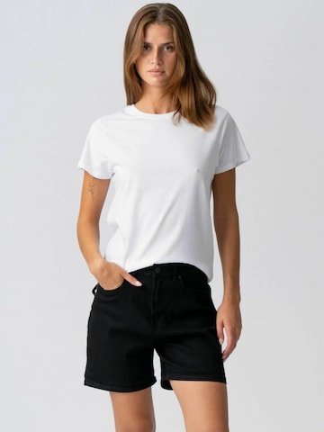 Regular Pantaloni ' De Originale ' de la TEESHOPPEN pe negru: față