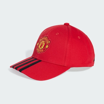Casquette de sport 'Manchester United' ADIDAS PERFORMANCE en rouge