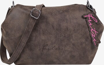 Fritzi aus Preußen Crossbody Bag 'Joshi03' in Brown: front