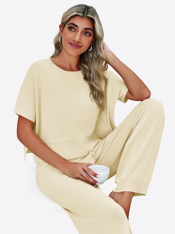 Imily Bela - Traje para estar en casa en beige