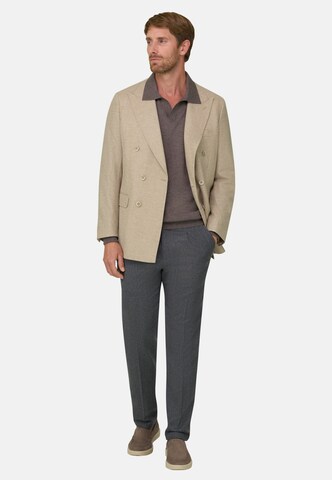 Boggi Milano Regular fit Colbert in Beige: voorkant
