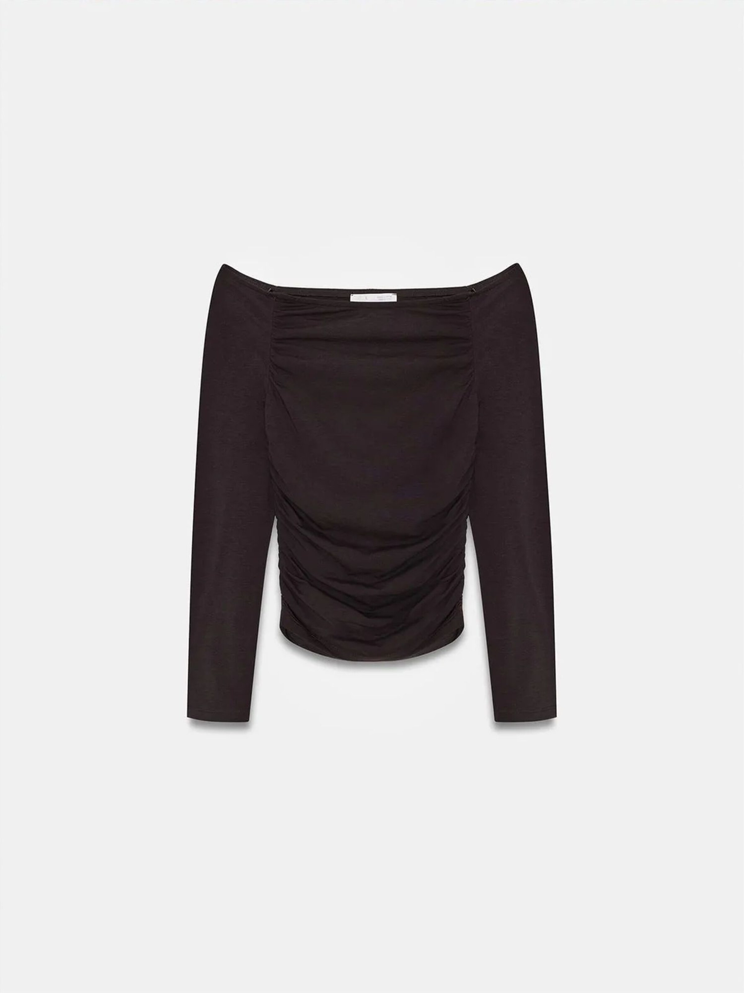 Dilvin Blouse in Zwart: voorkant