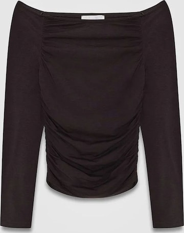 Maglietta di Dilvin in nero: frontale