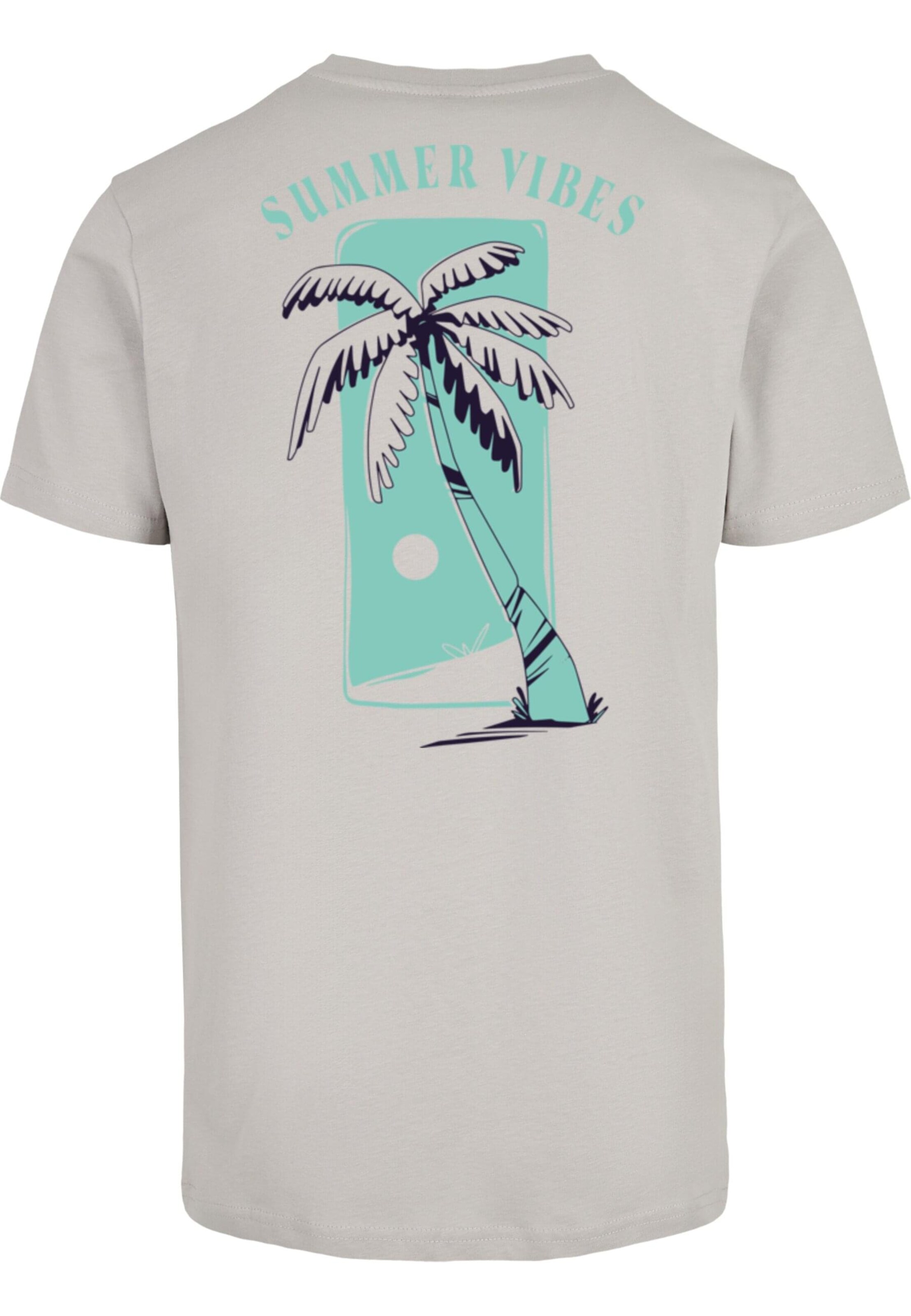 Mister Tee - Camiseta 'Summer Vibes' en gris