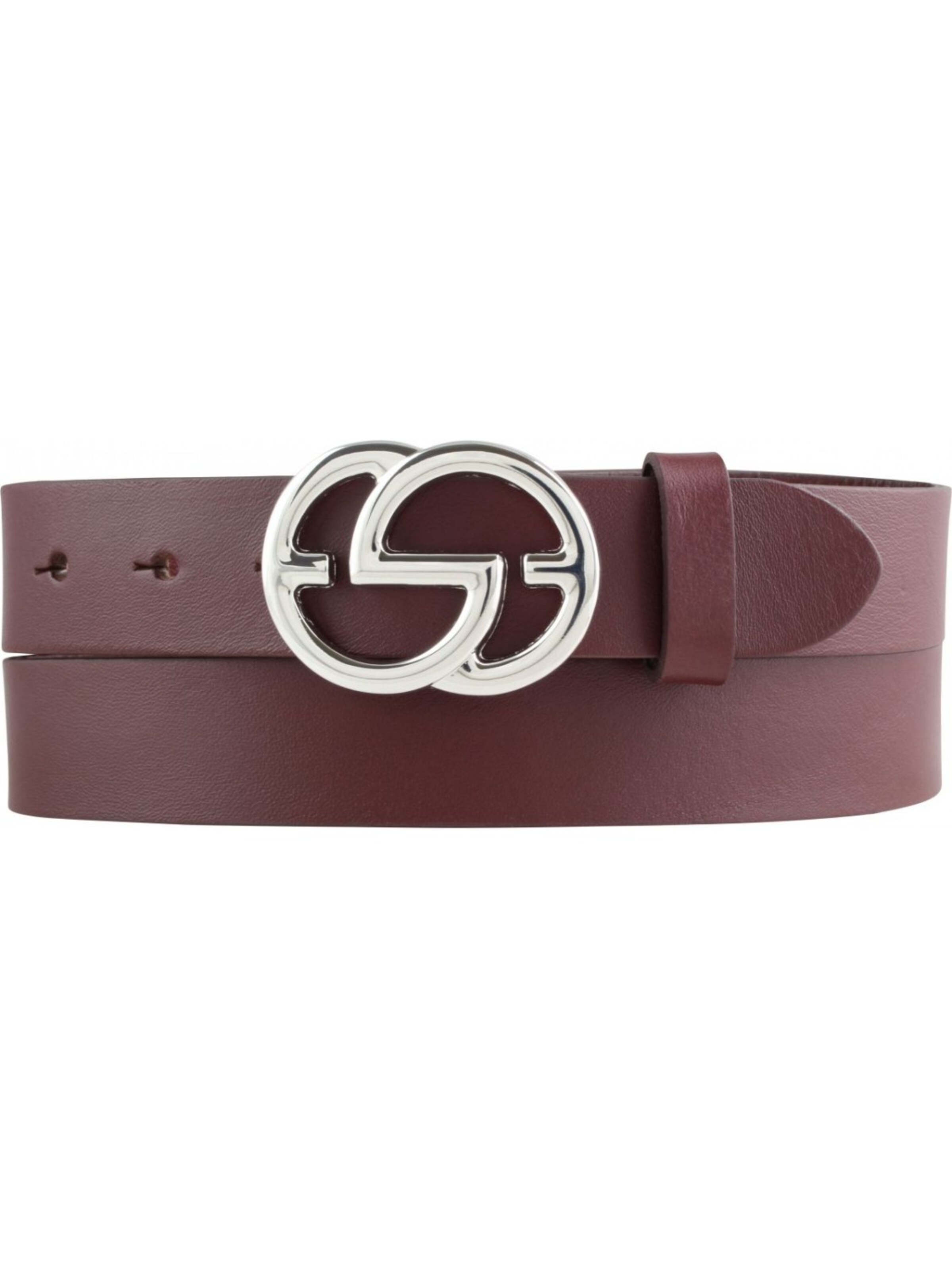 BELTINGER Belt 'Trevisoo' in Red: front