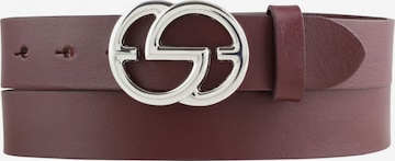BELTINGER Belt 'Trevisoo' in Red: front