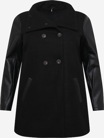 ONLY Curve Between-Seasons Coat 'EMMA' in Black: front