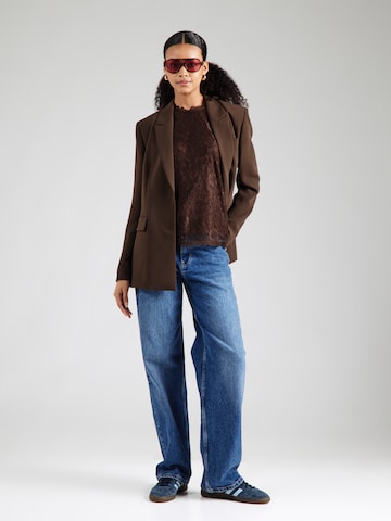 Chemisier 'PCOLLINE' PIECES en marron