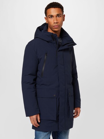 UNITED COLORS OF BENETTON Between-Seasons Parka in Blue: front