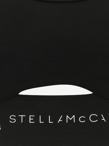 ADIDAS BY STELLA MCCARTNEY Bustier Biustonosz sportowy 'Truestrength Medium-Support' w kolorze czarny