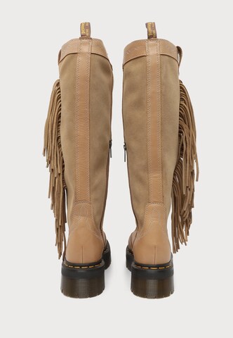 Dr. Martens Škornji 'Fringe Hi' | rjava barva