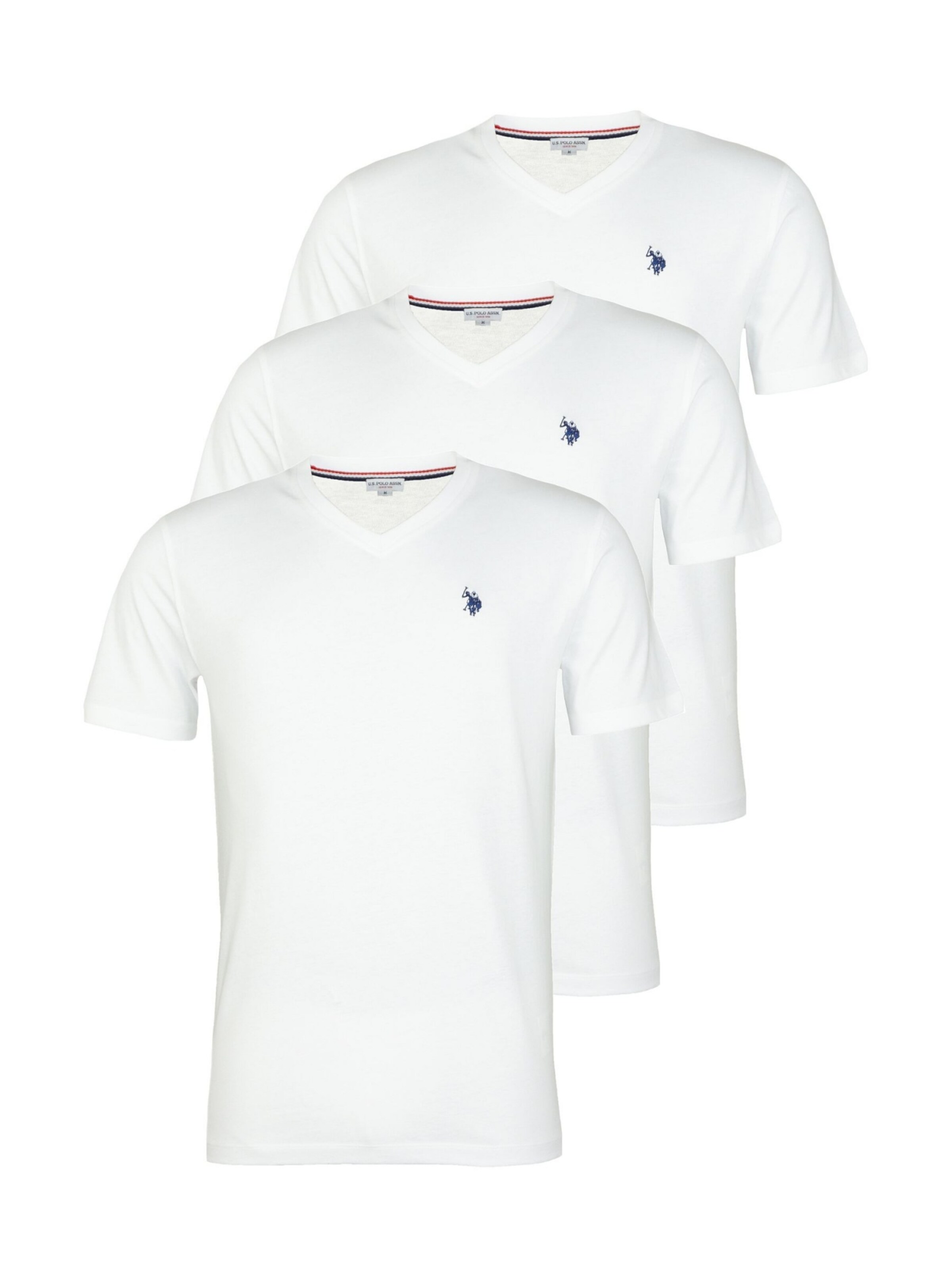 U.S. POLO ASSN. T-Shirt en blanc, Vue avec produit