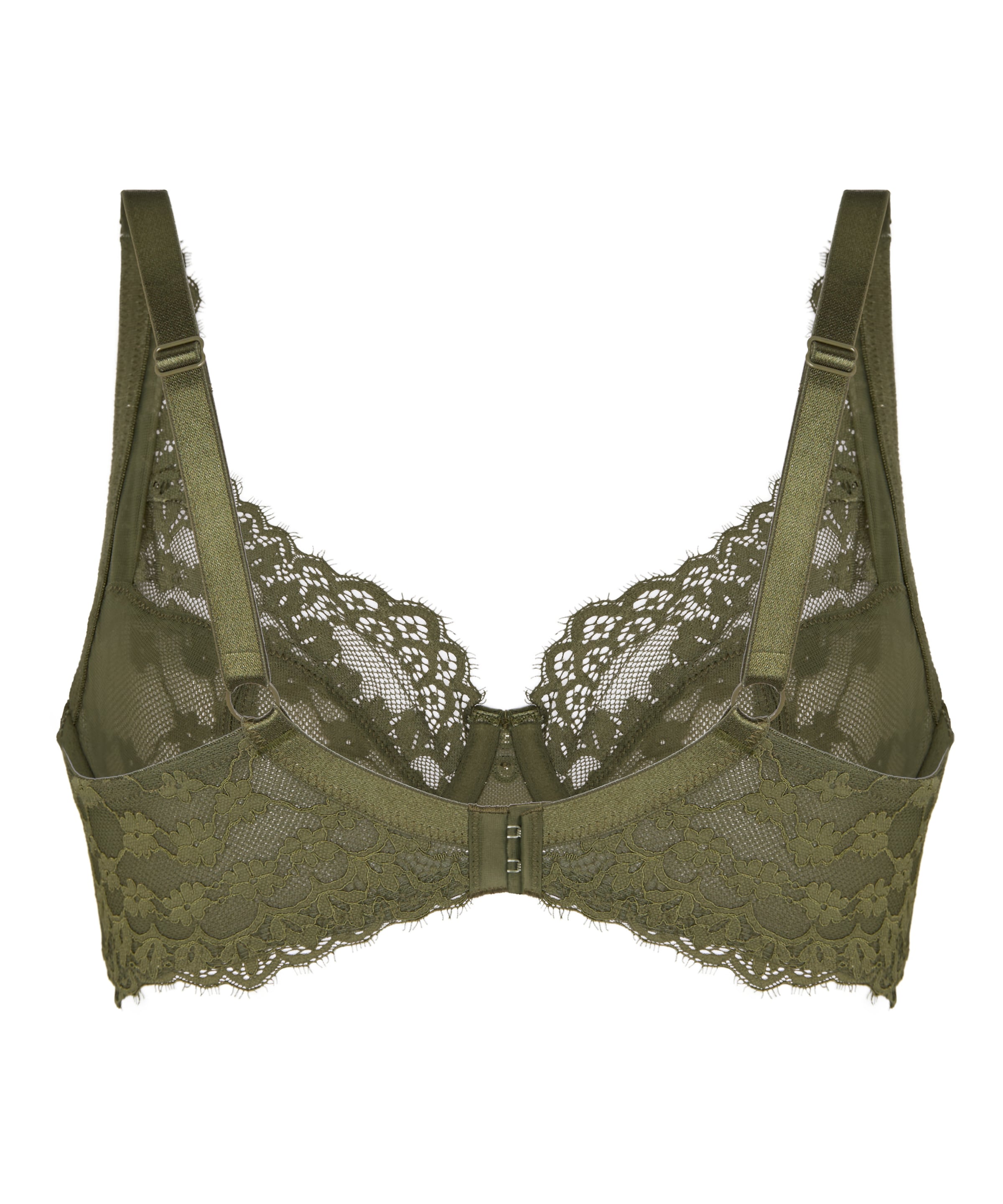 Hunkemöller BH 'Daisy' in Groen