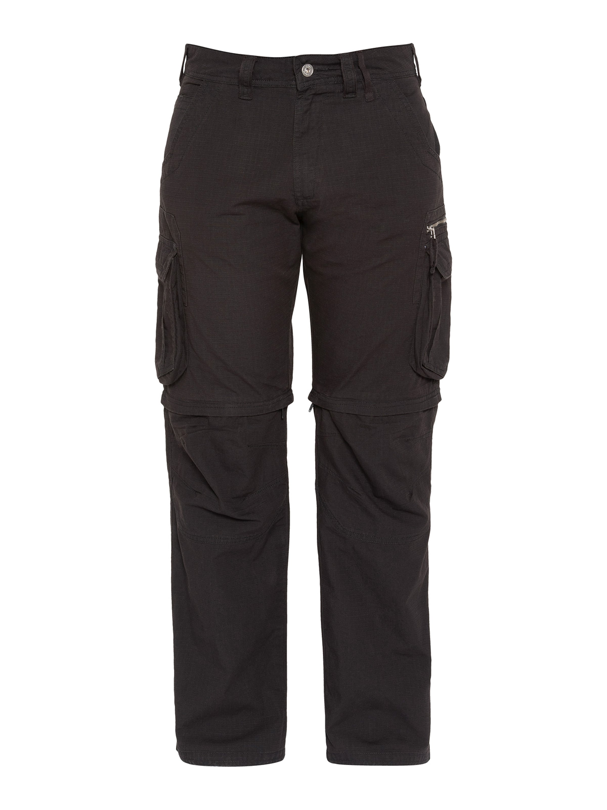 Schott NYC Hose‌‌‌‌‌‌ in Schwarz: Vorderseite