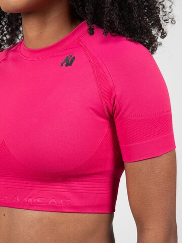 Gorilla Wear Functioneel shirt 'Whitnye' in Roze
