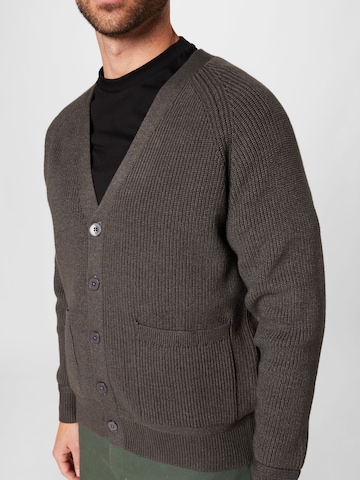 ABOUT YOU Knit Cardigan 'Andre' in Grey