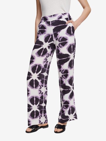 Wide Leg Pantalon ESPRIT en violet