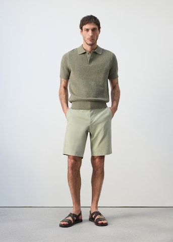 MANGO MAN Regular Shorts 'Gracia' in Grün