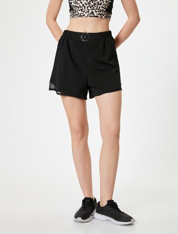 Koton Regular Broek in Zwart: voorkant
