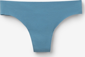Tezenis Thong in Blue: front