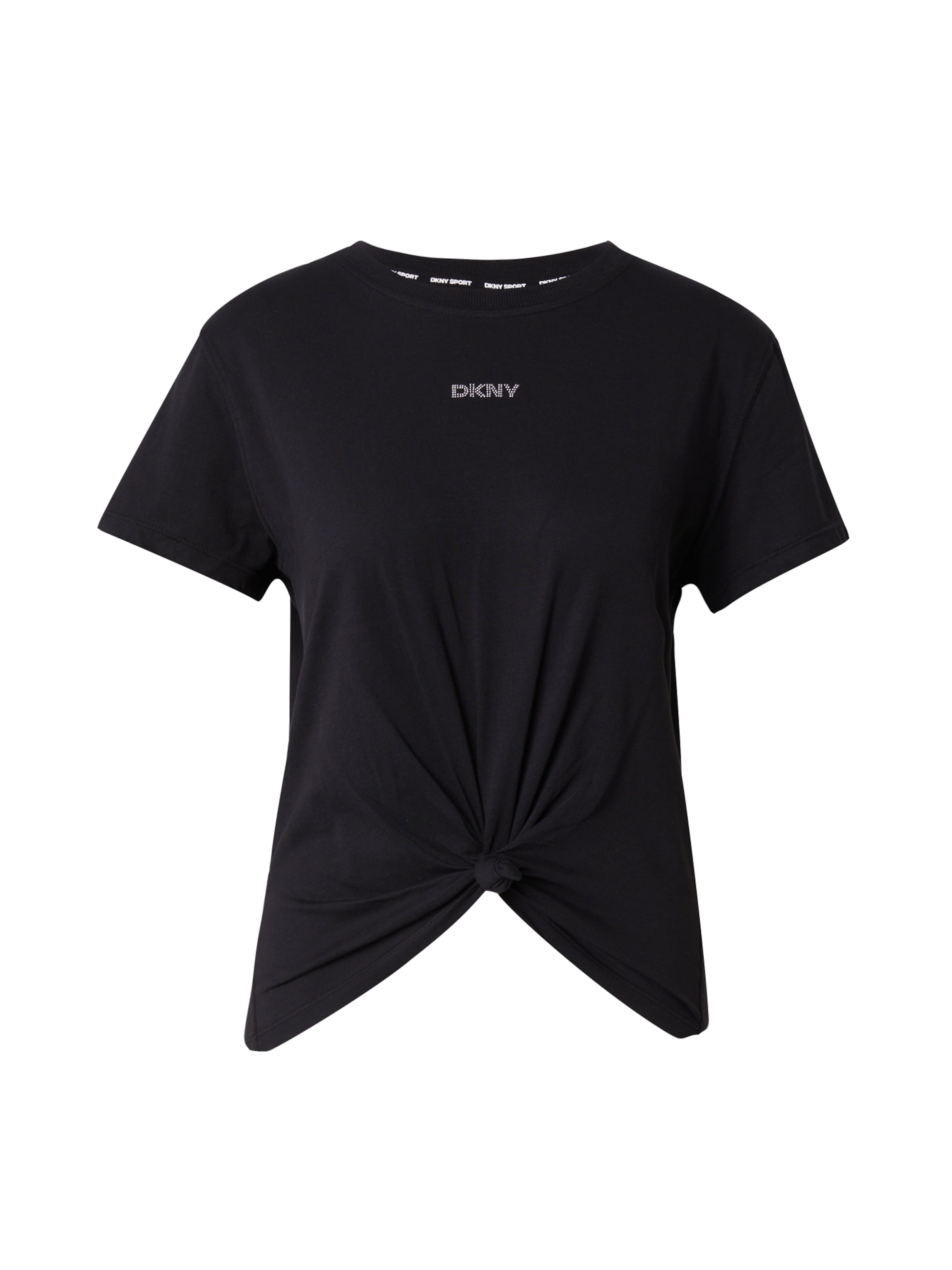 DKNY Performance Functioneel shirt in Zwart: voorkant