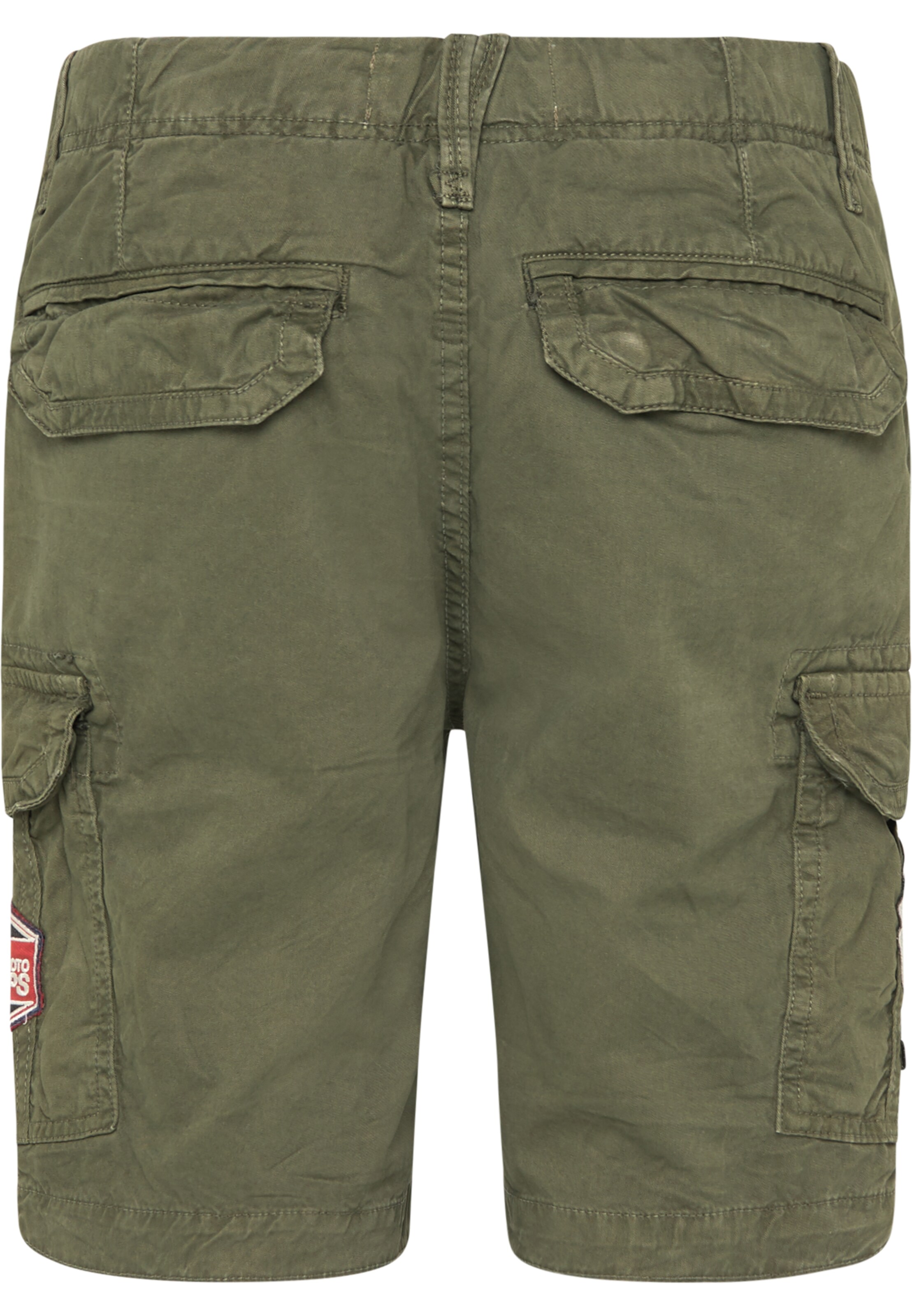 Petrol Industries Regularen Hlače | zelena barva