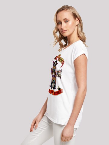 T-shirt 'Guns 'n' Roses' F4NT4STIC en blanc