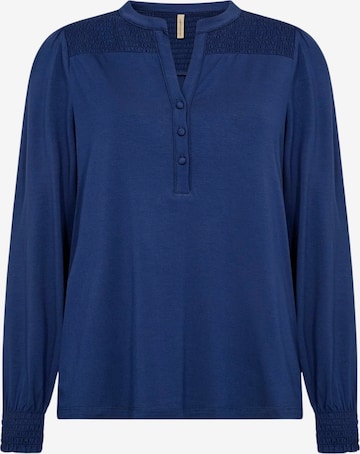 T-shirt Soyaconcept en bleu : devant