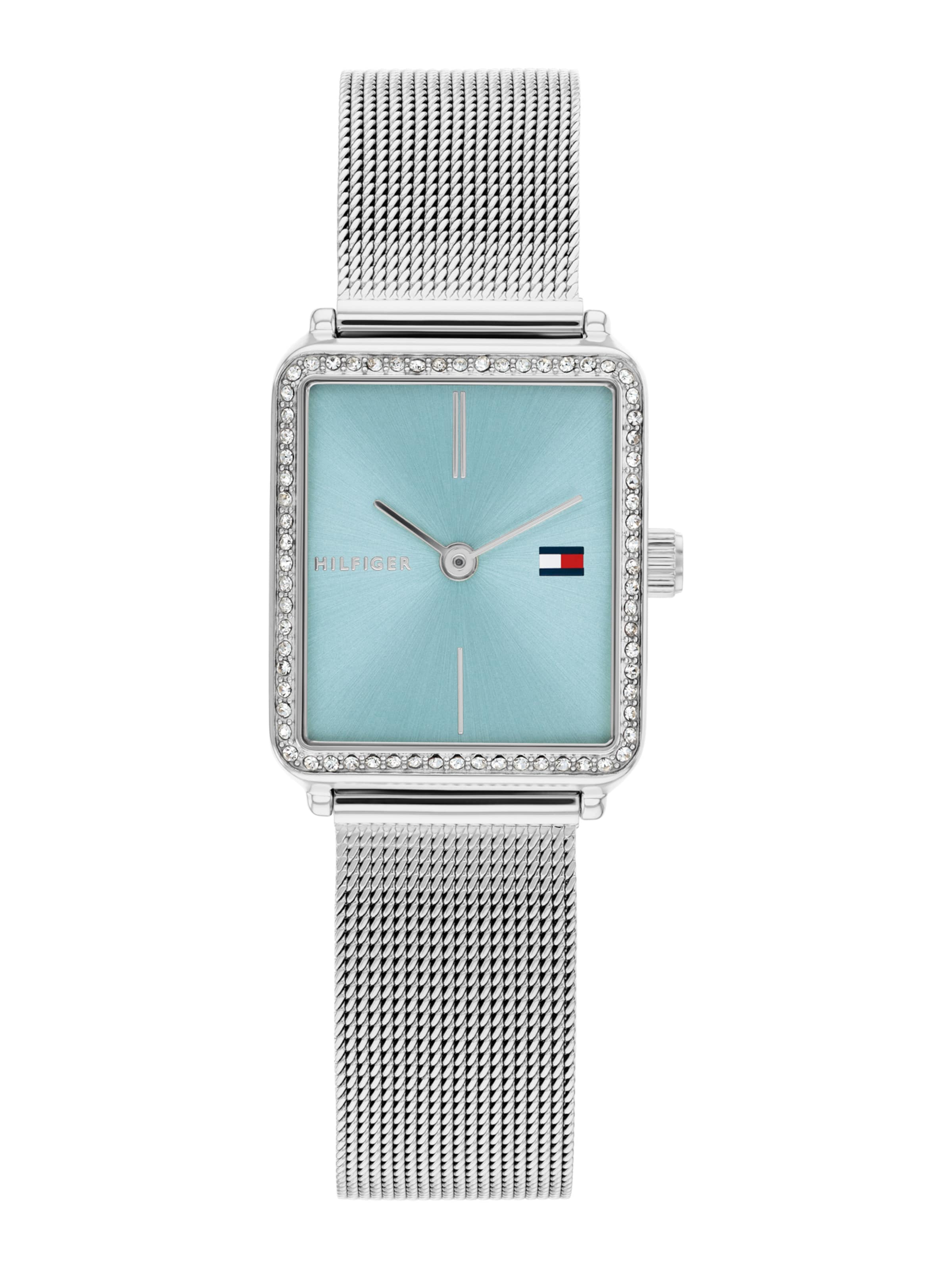 TOMMY HILFIGER Analóg órák 'TEA TANK' - ezüst
