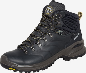 Grisport Halbschuh 'Freizeitschuhe Schnürstiefel in schwarz' in Schwarz: Vorderseite