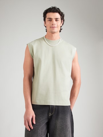 Tricou 'JORMONTAUK' de la JACK & JONES pe verde: față