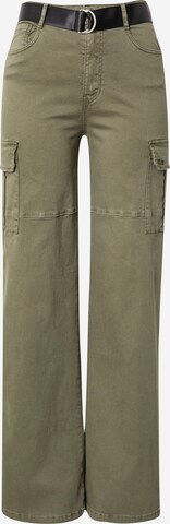 Pantalon cargo Tally Weijl en vert : devant